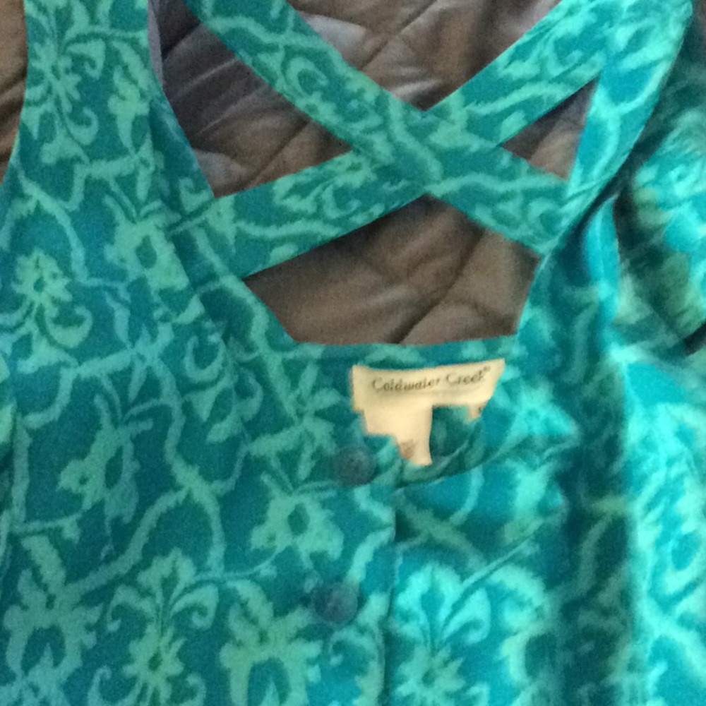 Women's sexy cold water creek maxi dress